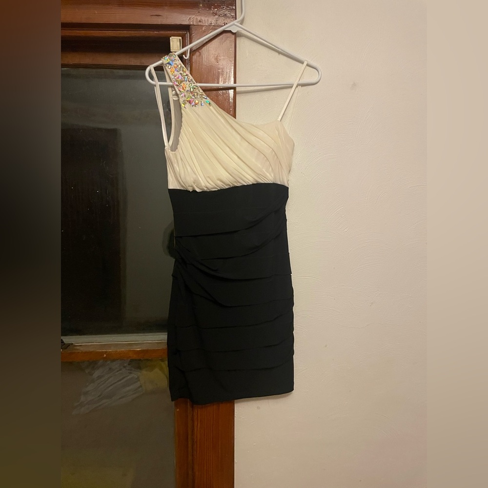 Deb One Shoulder Fitted Dress